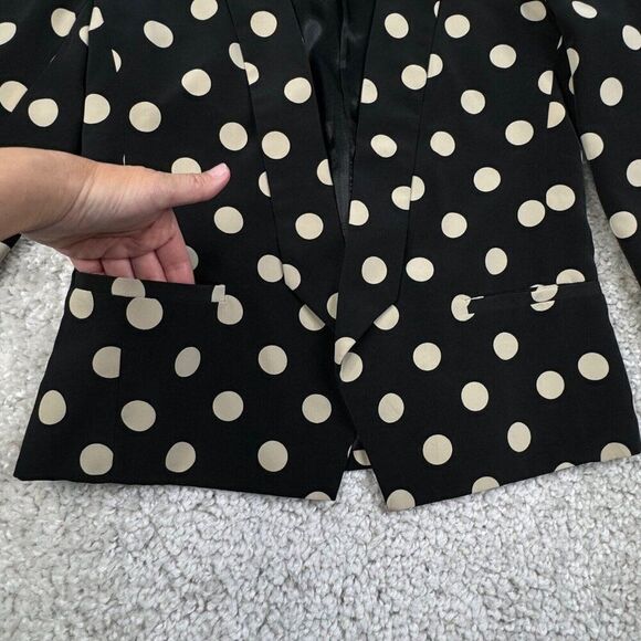 Corey Lynn Calter Anthropologie Polkadot Blazer Jacket - Picture 6 of 11